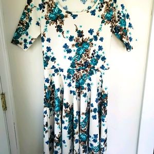 LuLaRoe Vintage Floral Nicole XL
